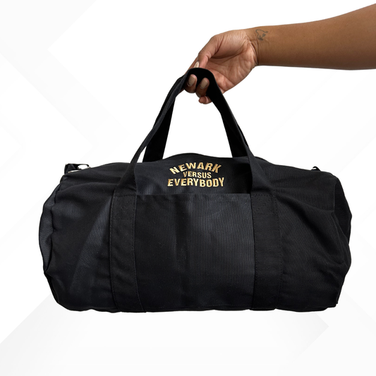 Canvas Duffle Bag - Black