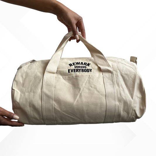 Canvas Duffle Bag - Oatmeal